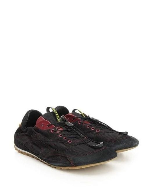 Bottega Veneta Black "Orbit Flash" Sneakers