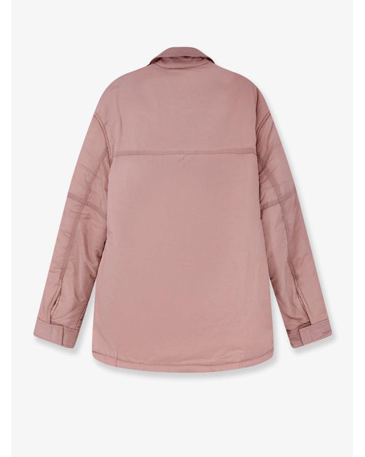 Oamc Peacemaker Pink Padded Overshirt Jacket for men