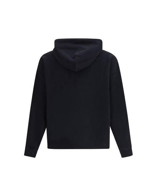 Off-White c/o Virgil Abloh Blue Cotton Hoodie for men