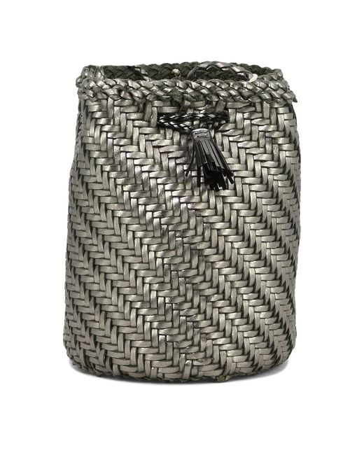 Dragon Diffusion Black Pompom Double Jump Crossbody Bags