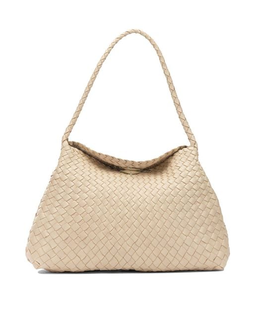 Dragon Diffusion Natural Santa Maria Shoulder Bags Pink