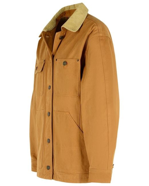 Isabel Marant Brown Ninon' Cotton Cognac Jacket