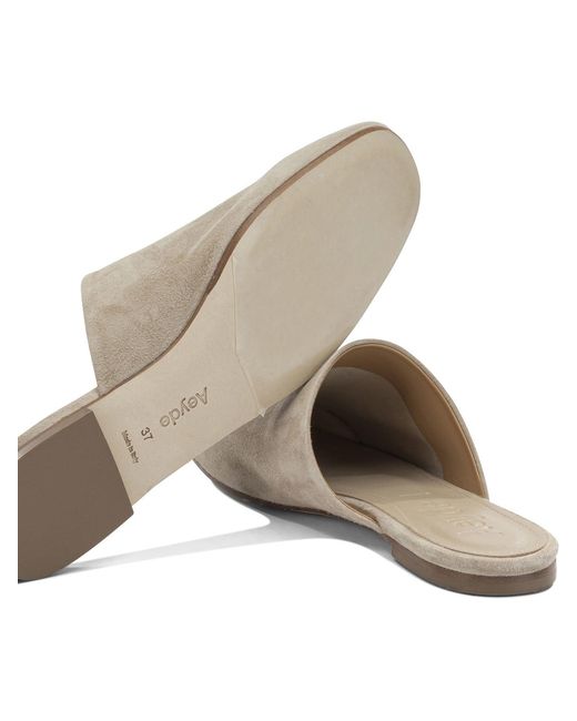 Aeyde Brown "Rega" Sabot