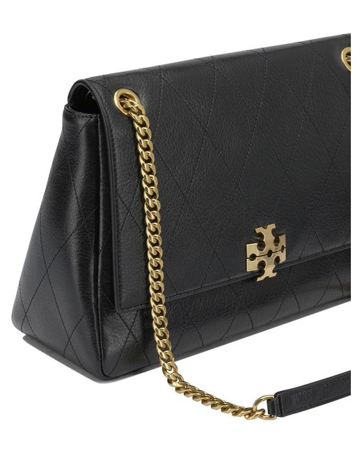 Tory Burch Black Leather Shoulder Bag