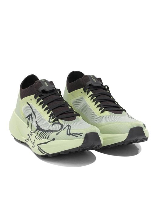 Arc'teryx Green "Silan 2" Low Top Sneakers