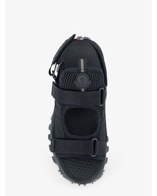 Moncler White Trailgrip Vela Cordura Mesh And Rubber Sandals for men
