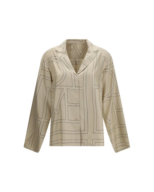 Totême Natural Silk Shirt