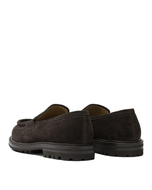 Henderson Black Loafers & Slippers Brown for men