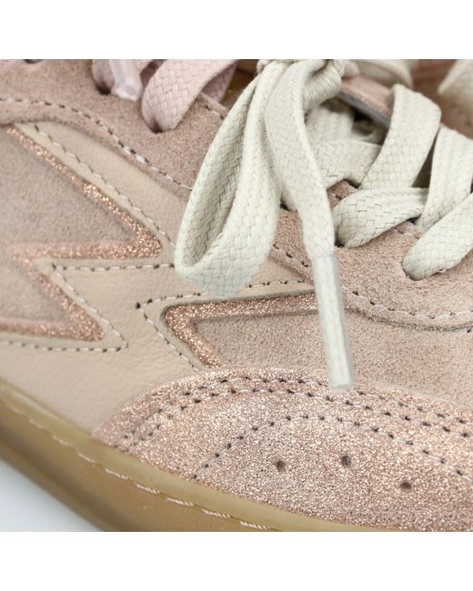 Moaconcept Pink Club Suede Sneakers