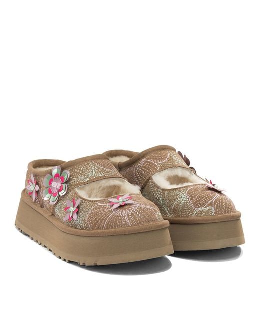 Ugg Brown Bea Meadow Mary Jane Platform