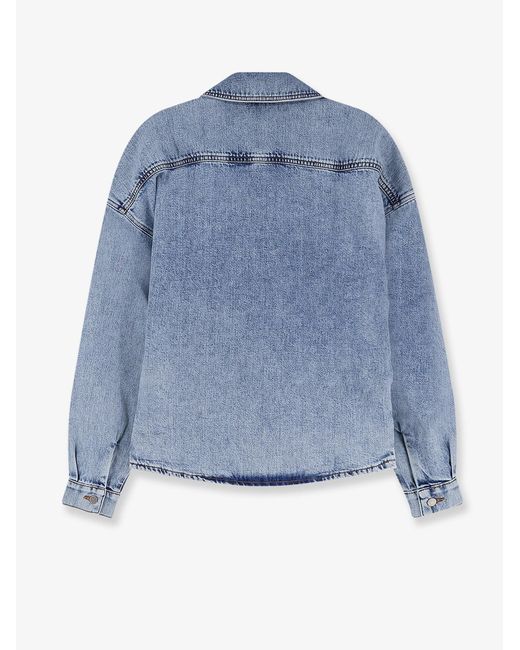 3x1 Blue Shirt Washed Cotton