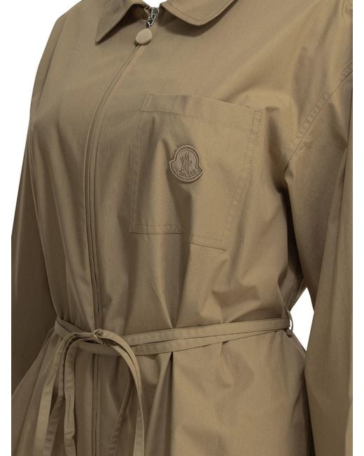 Moncler Green Casual Cotton Shirt