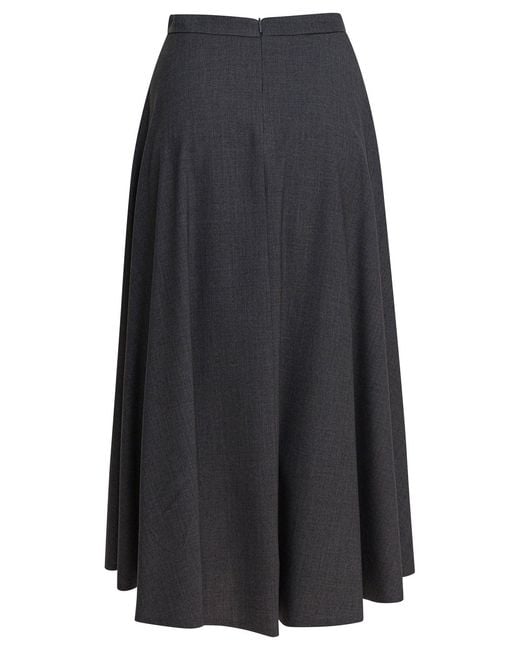 Semler Black Flared Skirt Skirts