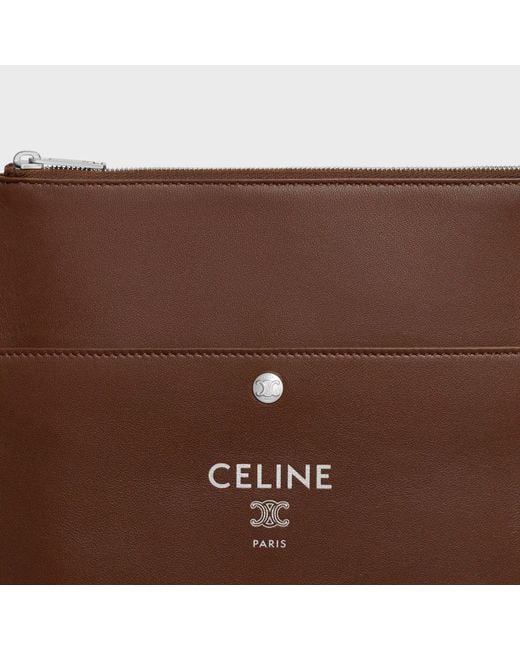 Céline White Sharp Pouch for men