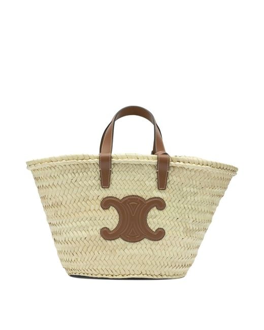 Women's Natural "Teen Classic Panier" Small Handbag