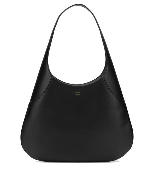 Khaite Black "Joan Hobo" Large Shoulder Bag