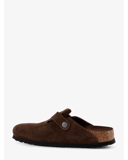 Birkenstock Brown Boston Slippers