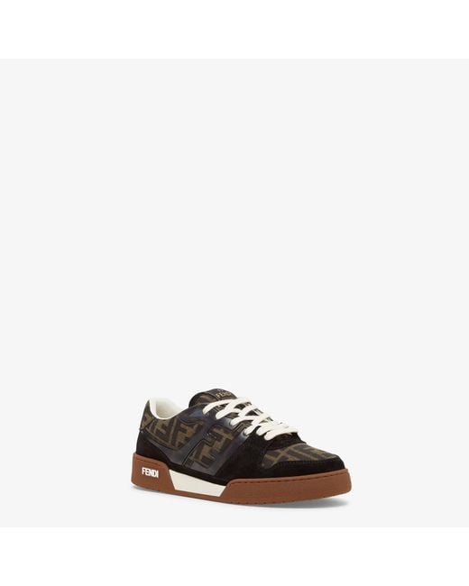 Fendi Black Match" Sneakers