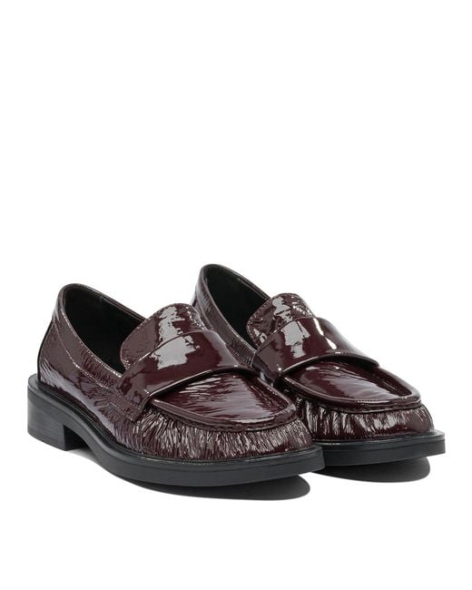 Strategia Brown Bordeaux Rubber Sandals