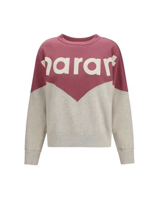 Isabel Marant White Marant Etoile Cotton Houston Sweatshirt