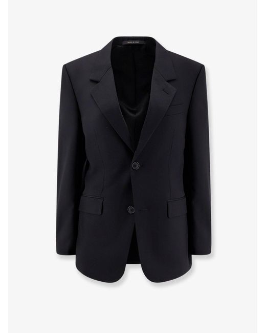Balenciaga Blue Tailored Standard Blazer