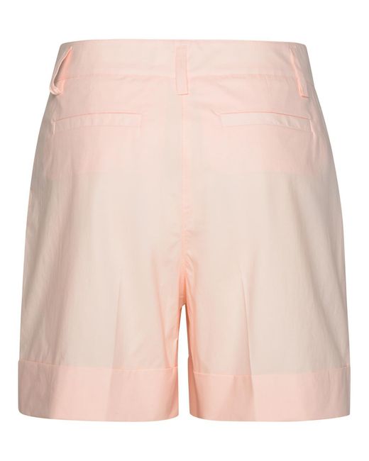 P.A.R.O.S.H. Pink 'Canyox' Cotton Shorts