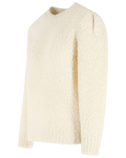 Isabel Marant Natural 'Emma' Ivory Virgin Wool Blend Sweater