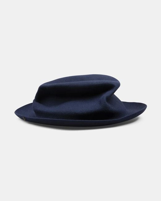 SUPERDUPER Blue Hobo Hat for men