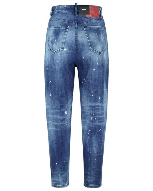 DSquared² Blue Loose-Fit Jeans