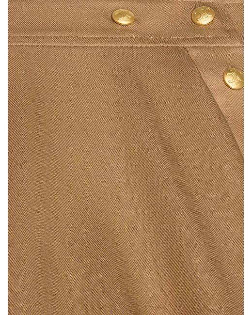 Céline Natural Cotton Skirt