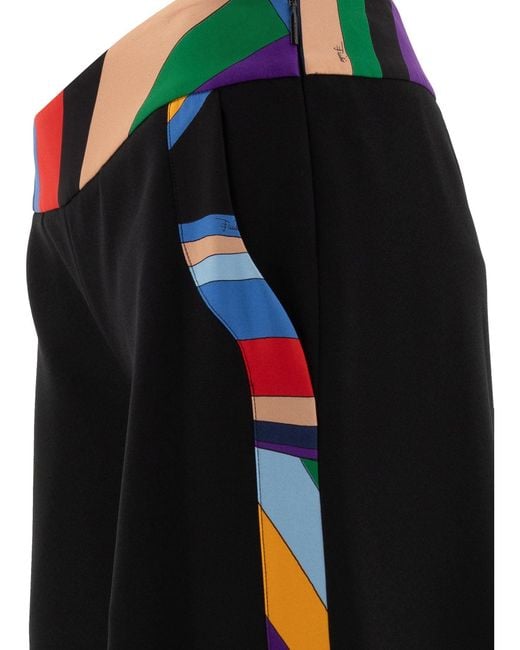 Emilio Pucci Black Pants & Shorts
