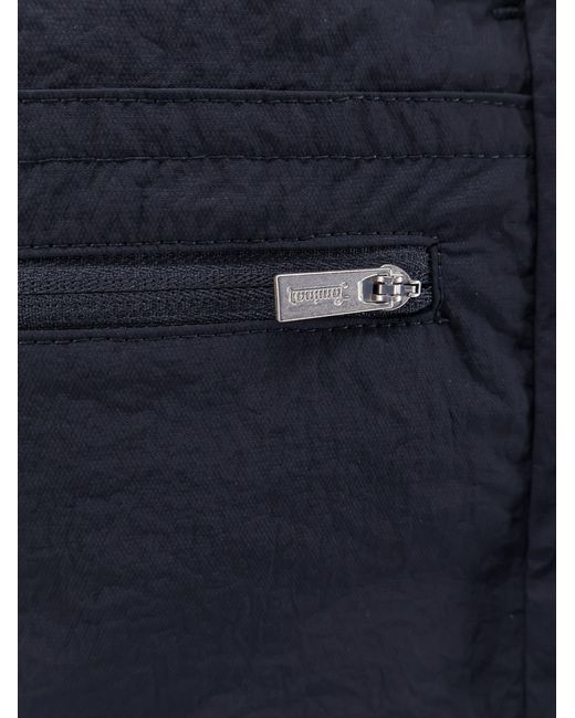 Laminar Blue Nylon Bermuda Shorts for men