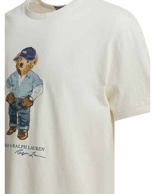 Polo Ralph Lauren Polo Bear T-shirts White for men