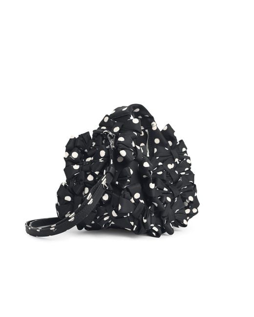 Ganni Blue 'Hobo' Mini Bag