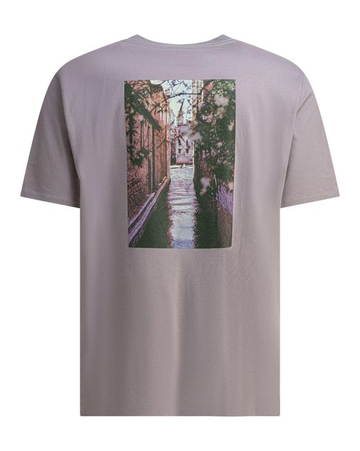 Nonnative Purple Cotton Crewneck T-Shirt T-Shirts for men