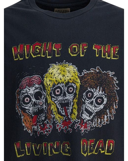 GALLERY DEPT. Black "Night Of The Living Dead" T-Shirt for men