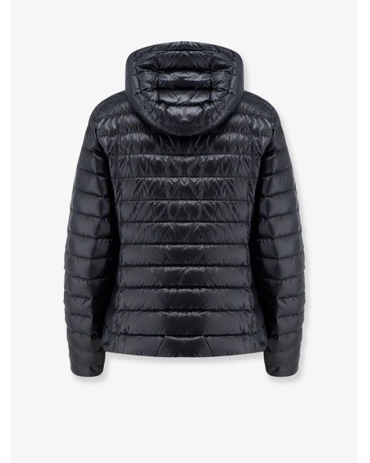 Moncler Black Igelhood Recycled Longue Saison Short Down Jacket