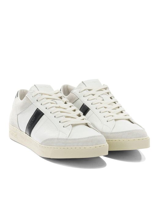 Tom Ford White "Blake" Sneakers for men