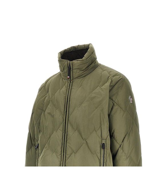 Moncler Green 'Bramans' Down Jacket for men