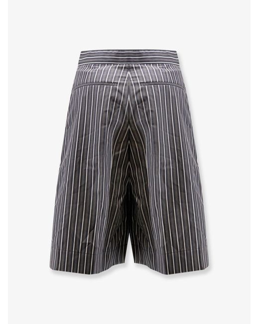 Soeur Gray Bermuda Shorts Henna Cotton