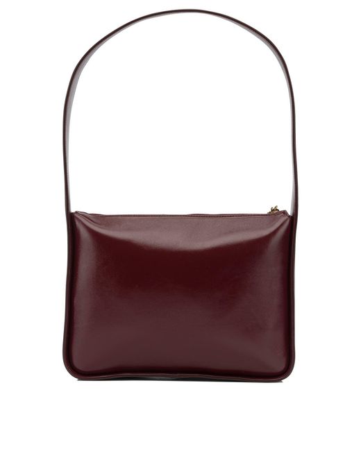 Khaite Purple "Lory Squared" Small Shoulder Bag
