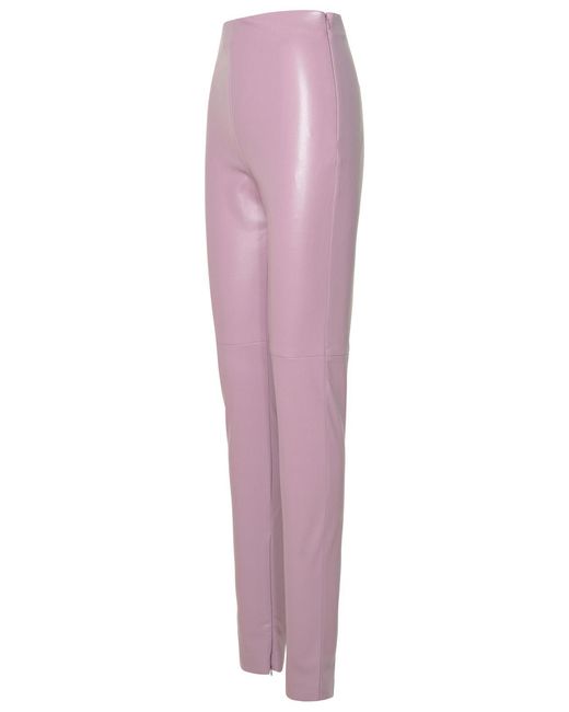 ANDAMANE Pink Mallow Polyester Blend Leggings