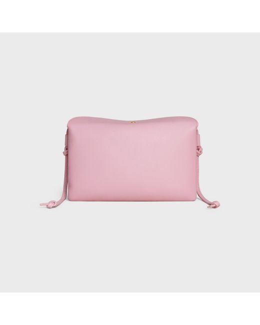 Céline Pink Trio Flap Small Shoulder Bag