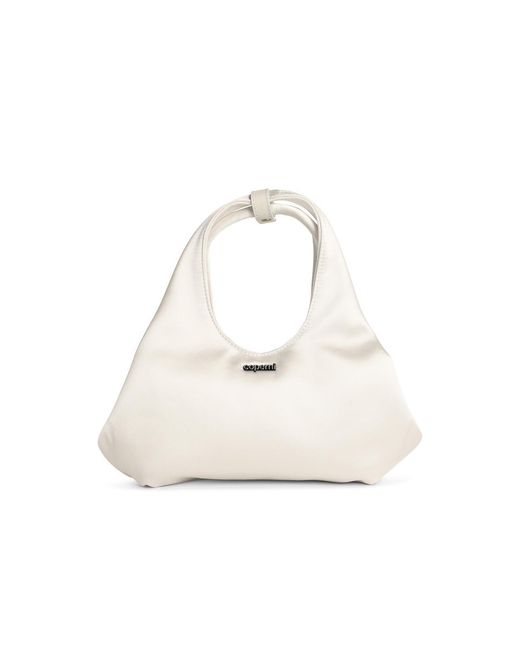 Coperni White 'Folded' Mini Bag