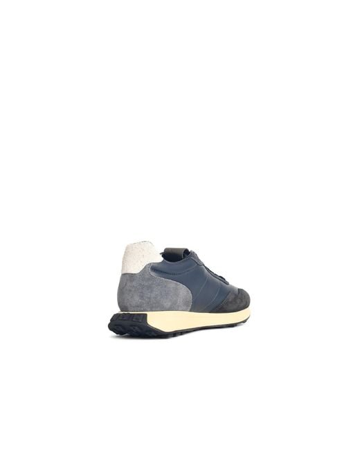 Hogan Blue H601 Leather Sneakers for men