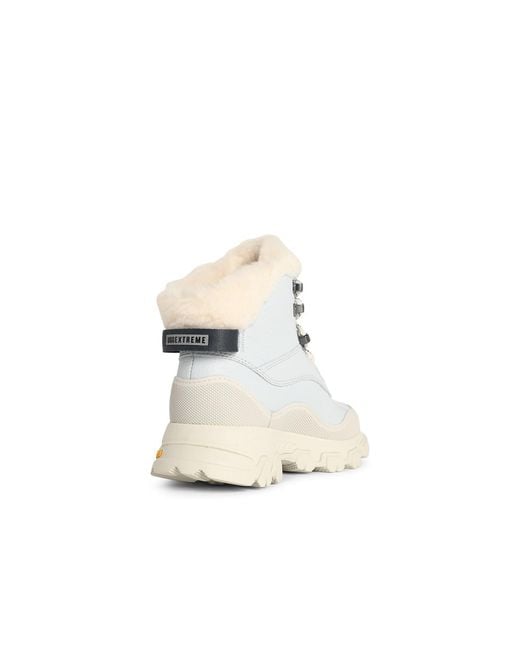 Ugg White Adirondack Meridian Reef Leather Hiking Boots