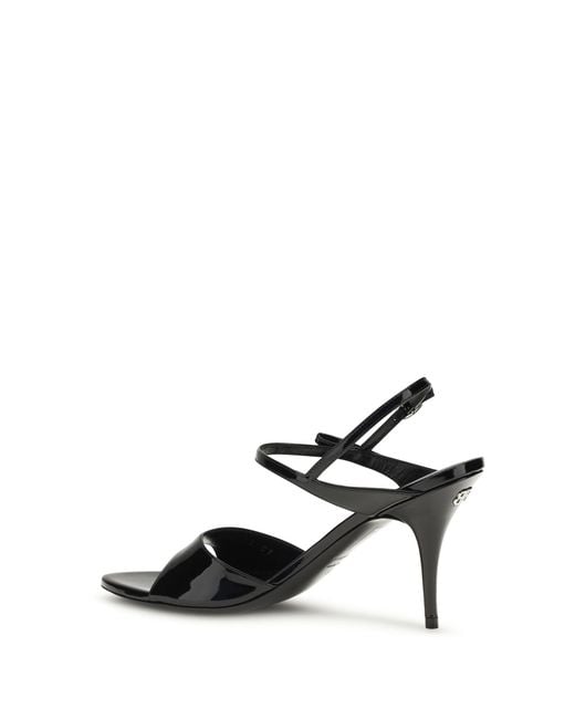 Balenciaga White Avenue Bow Sandals