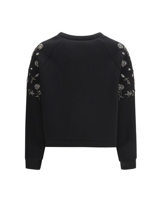 Weekend by Maxmara Black Sweatshirt Tema