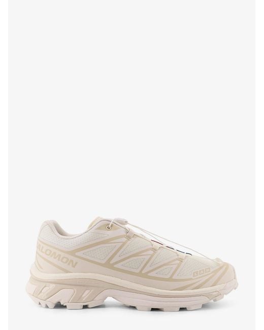 Salomon White Xt-6 Nylon Sneakers for men