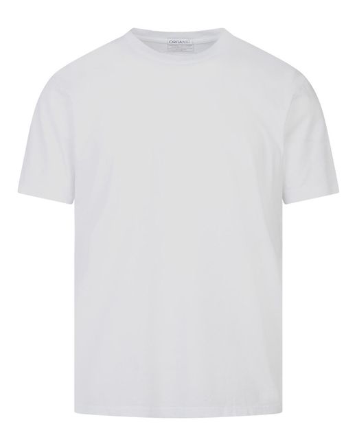 Maison Margiela Natural Set Of 3 Cotton T-Shirts for men